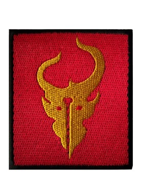 全刺绣魔术贴臂章恶魔猎手DEVGRU海豹六队徽章布贴战术补丁士气章