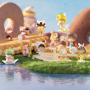 黑玩MIMI小小世界拿下盲盒潮玩手办可爱公仔礼物女 正品 确认款