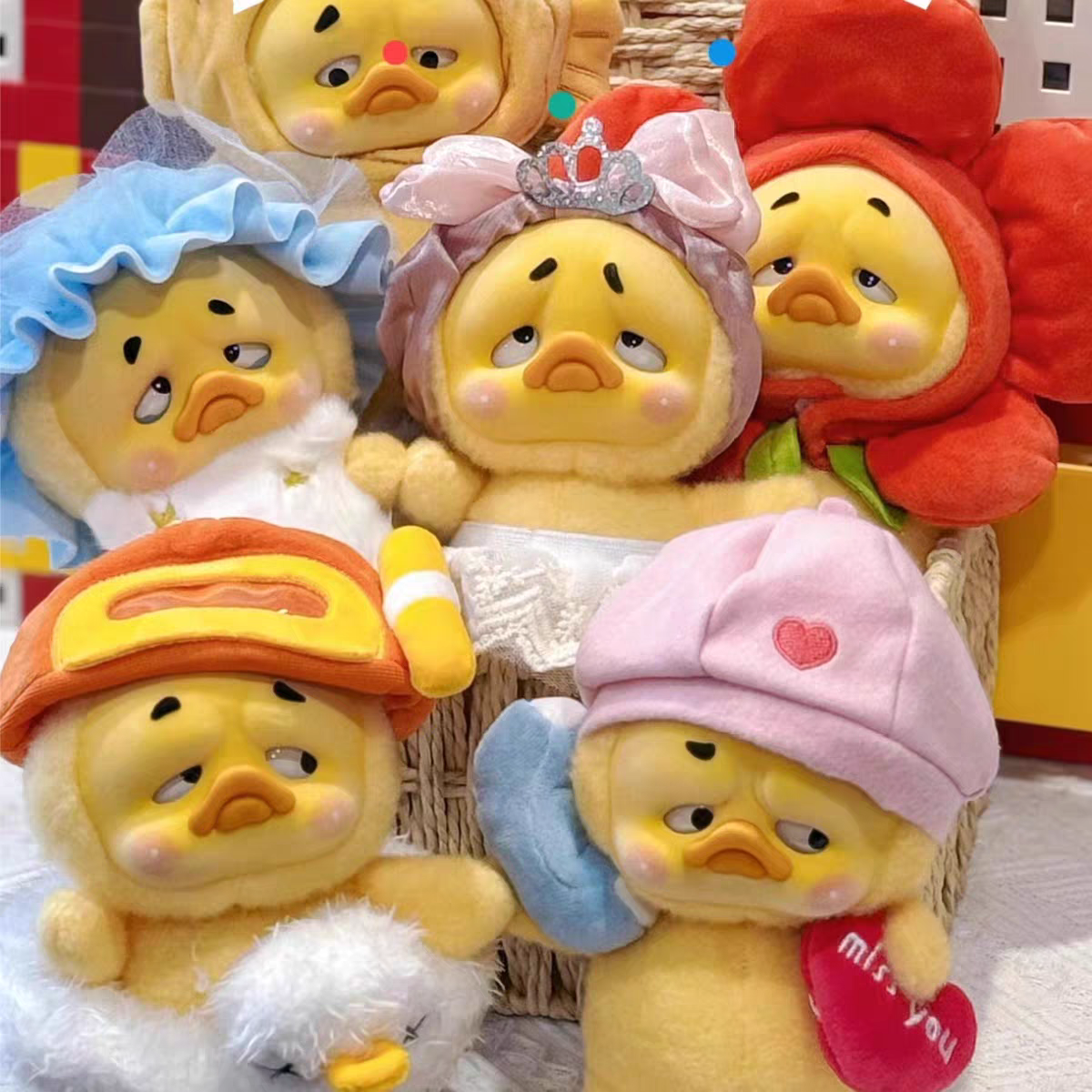 正品 好烦人鸭2代Upsetduck撒娇好命鸭子系列盲盒 第二弹毛绒公仔