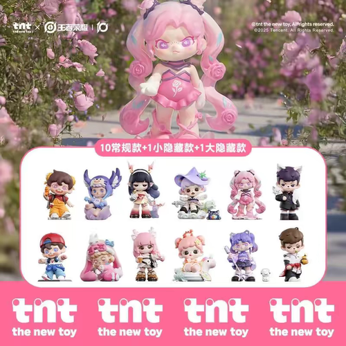 【确认款】正品TNTSPACE联名王者荣耀峡谷幻境潮玩盲盒手办摆件
