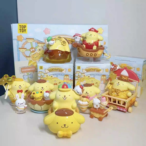 【确认款】正品toptoy布丁狗乐园系列盲盒潮玩摆件手办公仔礼物女