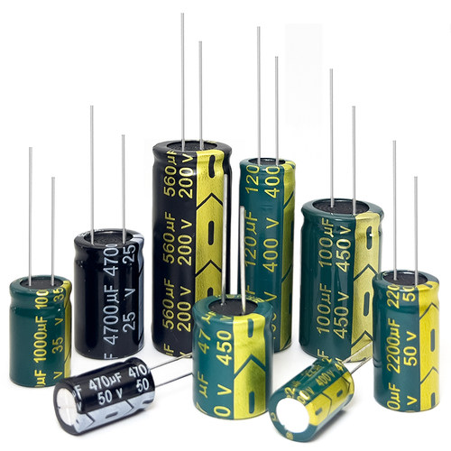 直插高频铝电解电容10/16V/25/35/100/50v10uf22/470/1000/2200uF