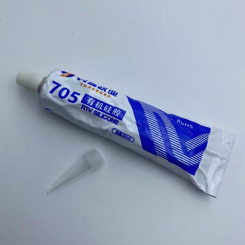 电子元件专用粘胶白色导热硅胶