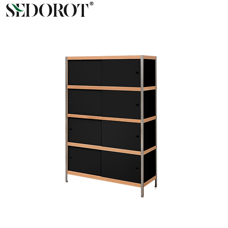 复古实木餐边柜靠墙储物柜