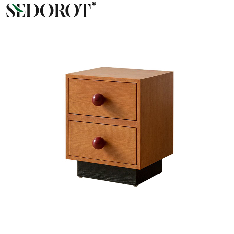 床头柜家用卧室儿童网红创意实木