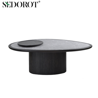 SEDOROT意式轻奢蛋形大理石餐桌