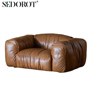 SEDOROT 创意设计样板间客厅单人CHICAGO芝加哥沙发扶手椅 意式