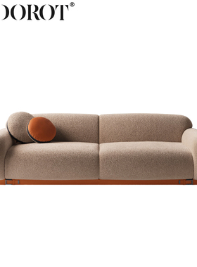 SEDOROT/意式轻奢设艺术设计大平层客厅直排jinPIUMOTTO三座沙发