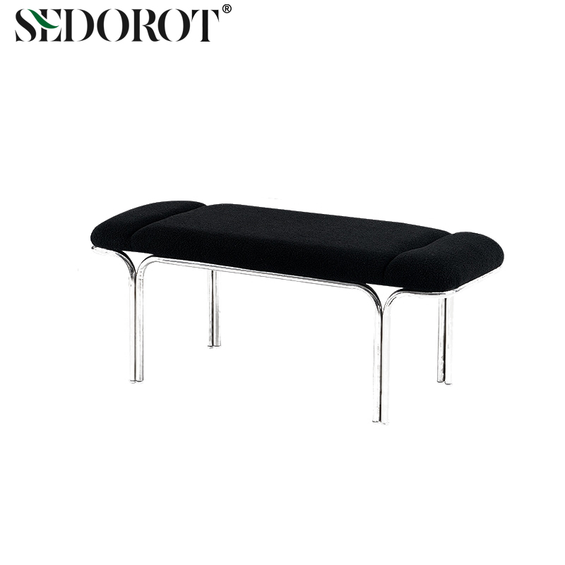 北欧包豪斯极简餐椅换鞋凳