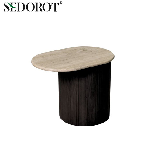 SEDOROT北欧轻奢客厅椭圆茶几