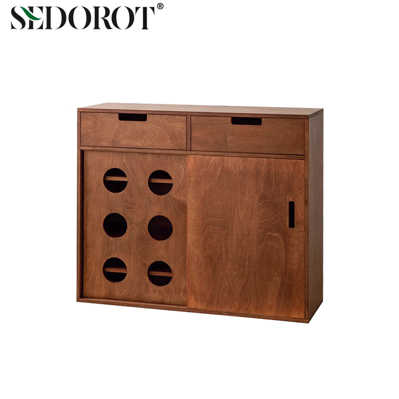 中古实木餐边柜收纳柜