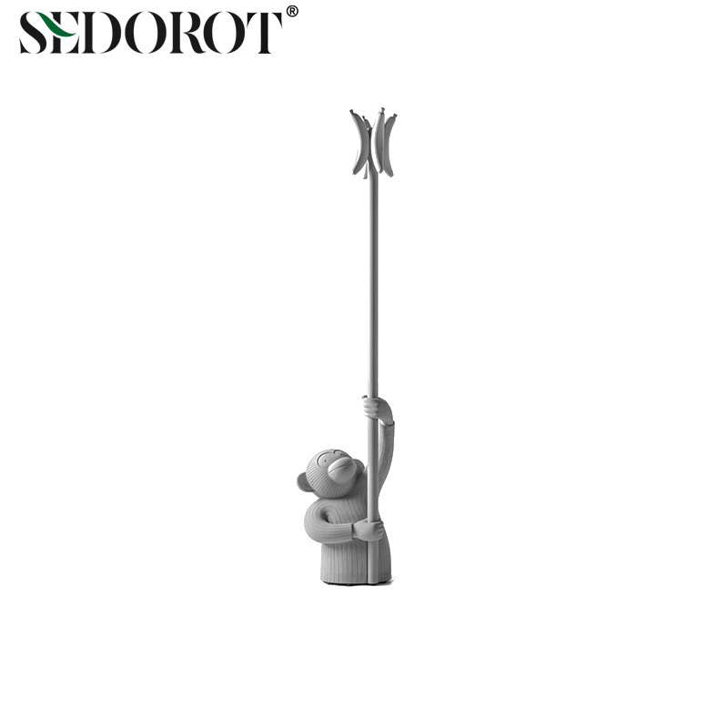 艺术感摆件猴子茶几中古设计师边