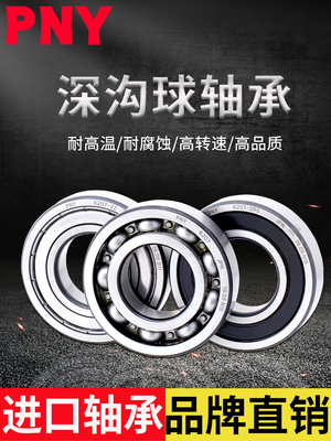 PNY轴承6200 6201 6202 6203小6204微型62056206RS6207ZZ608进口