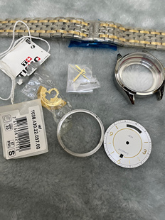 手表配件 代用唯意 适配2834 2836机芯表壳全套 蓝宝石  店长推荐