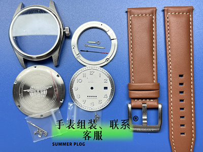 手表配件 先行者表壳 适配 2824 2130 sw200 机芯表壳全套蓝宝石