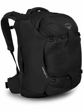 OSPREY 小鹰 Farpoint远行男款  经典黑色双肩包徒步登山露营40L