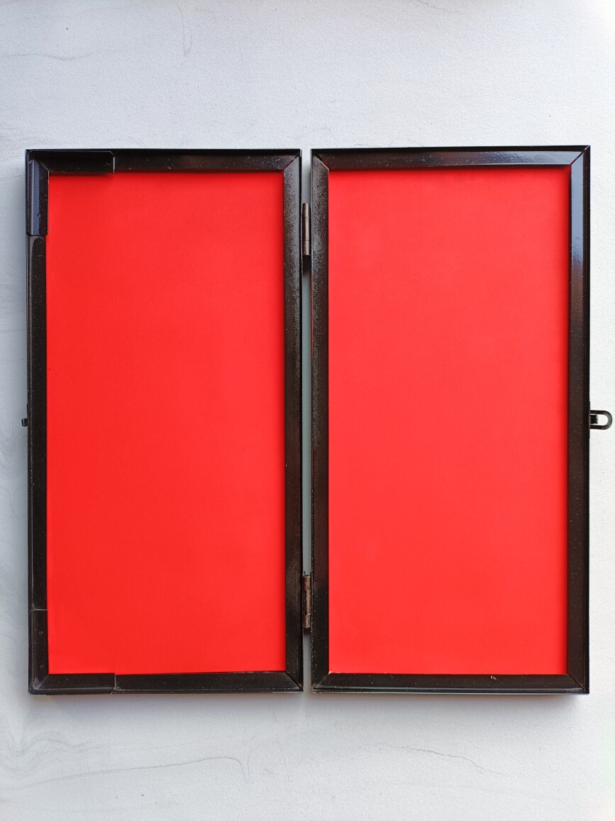 足迹捺印盒（加强型）  捺印盒外形尺寸：20cm x 40cm
