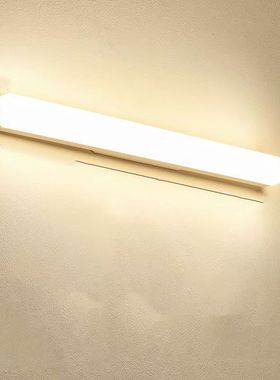 镜前灯110v卫生间LED灯化妆补光灯卫浴洗脸台梳妆台厕所防水壁灯