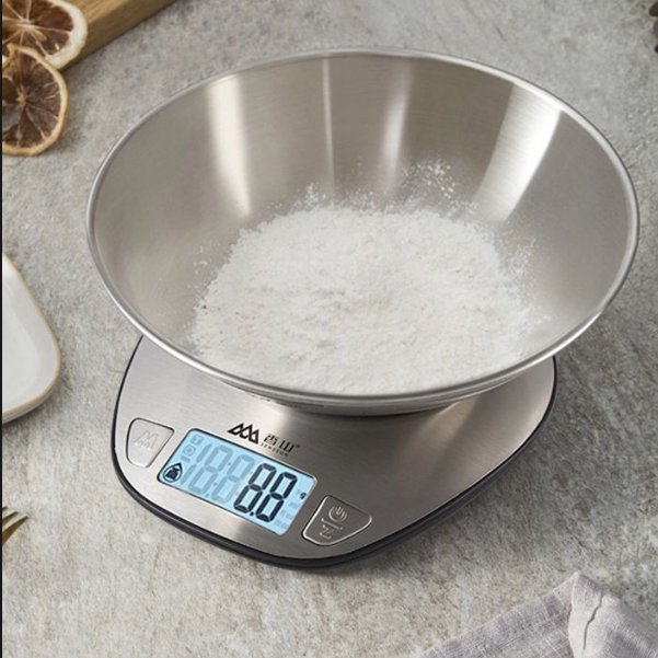 香山厨房秤烘焙称重电子秤家用食物秤精准蛋糕电子秤0.1克烘焙秤