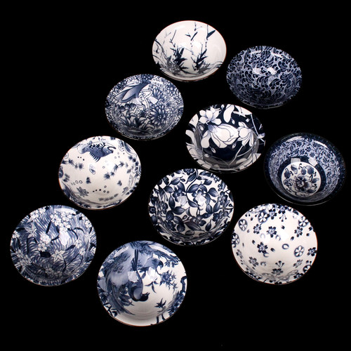 青花瓷大号茶杯釉下彩景德镇功夫茶杯主人杯日用茶盏普洱茶杯单杯 - 封面