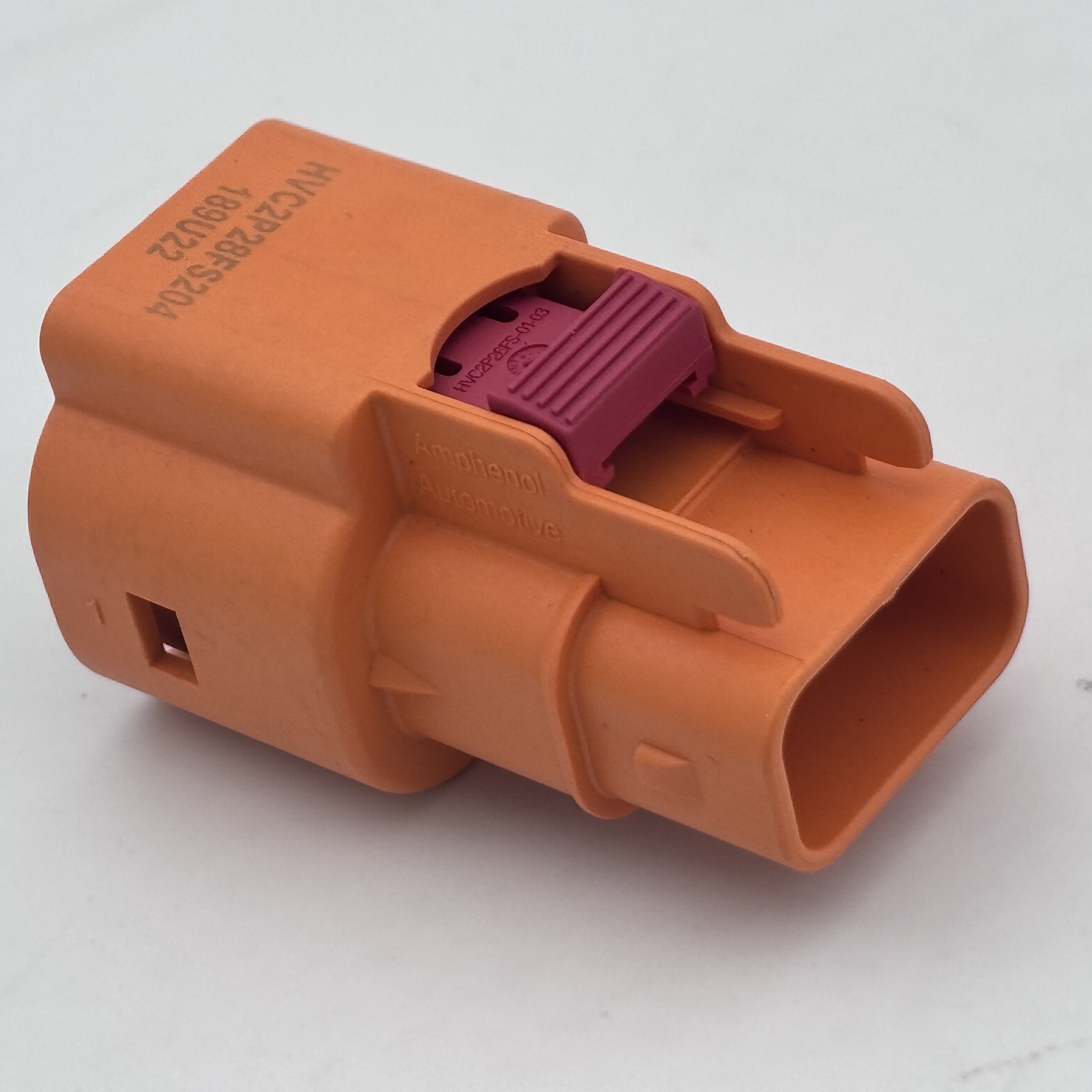 安费诺插头HVC2P28FS204新能源汽车连接器189U22原厂PA66 GF15