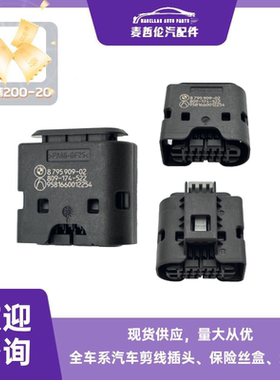 8795909-02 809-174-522 9581660012254 PA66GF25宝马12P线束插头