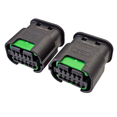 中航JONHON EVS6A-10BTK 2403600144 PA66 GF25新能源连接器插头