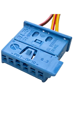 宝马6孔汽车连接器插头1355899-3 6909056-03