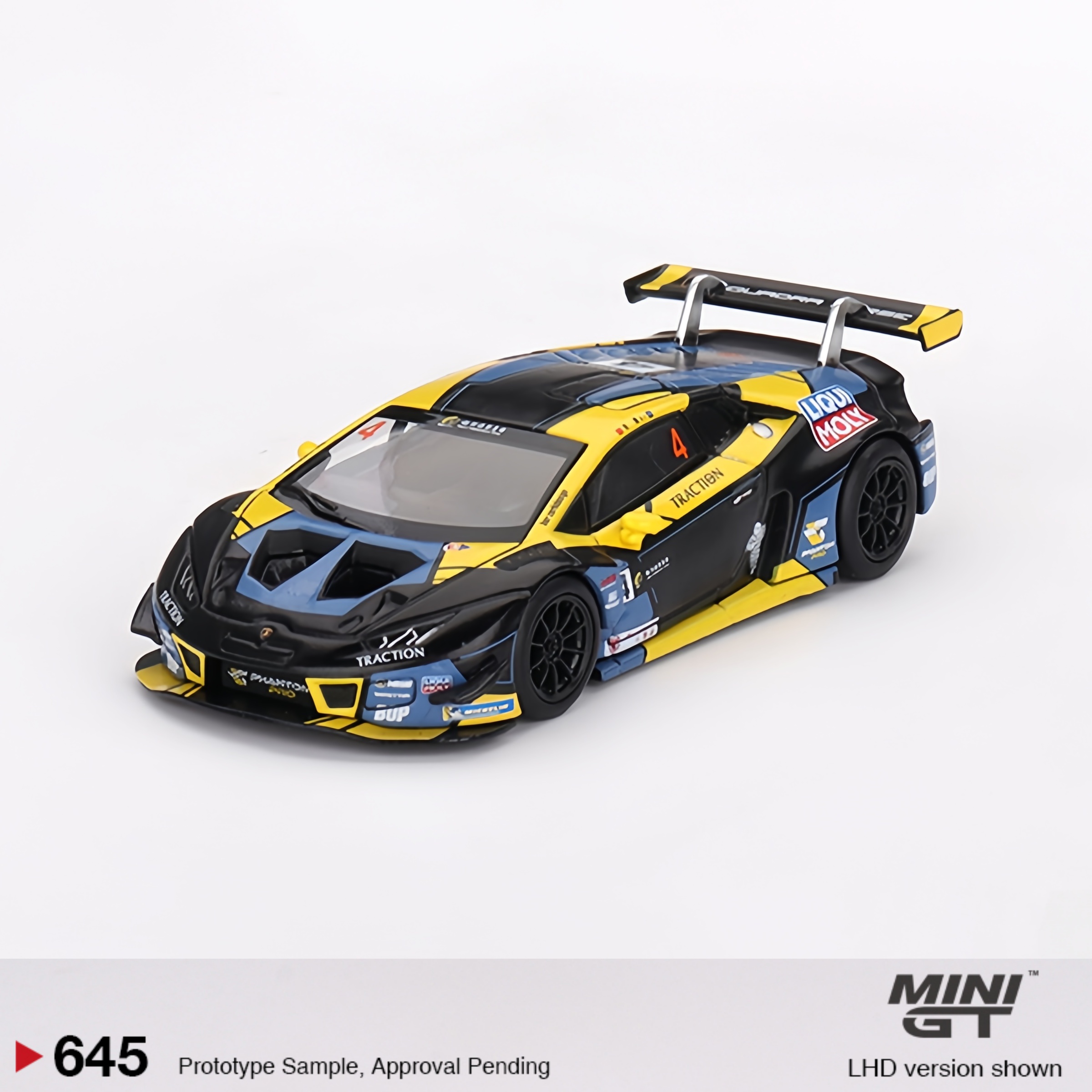 【现货】MiniGT 645 兰博基尼 Huracan+GT3+EVO 1/64合金汽车模型