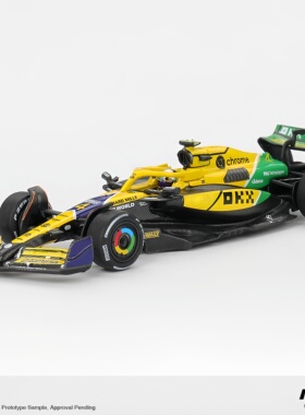 [预售]MINI GT 1164 迈凯伦 MCL38 兰多·诺里斯 1:64 汽车模型
