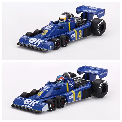 MINIGT 583 584泰瑞尔Tyrrell #3#4 P34 F1 Winner 1:64汽车模型