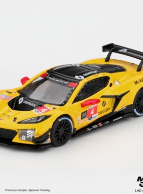 [预售] MINIGT  1197 雪佛兰 Chevrolet Z06 1:64 合金汽车模型