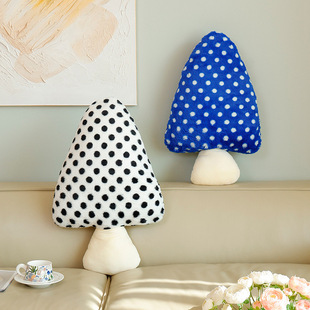 ins风彩色蘑菇可爱异形抱枕长条枕女生抱着睡觉公仔毛绒玩具靠枕