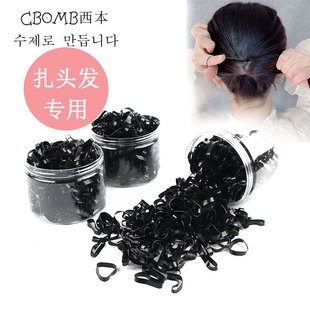 皮筋发绳女网红扎头发小皮套一次性耐用绑头发头绳儿童皮圈头绳男