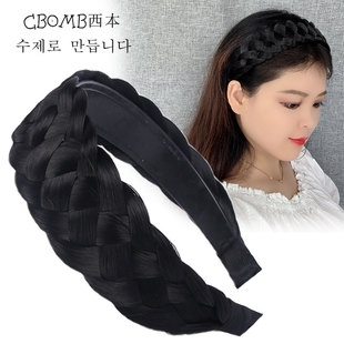 假发发箍女麻花辫网红鱼骨辫编发头箍辫子发卡2022年新款发捆发饰