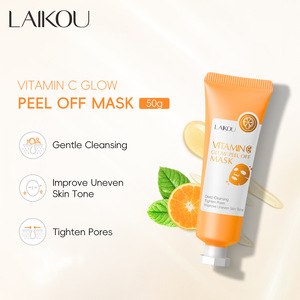 VITAMIN GLOW PEEL OFF MASK LAIKOU维c撕拉面膜清洁毛孔化妆品