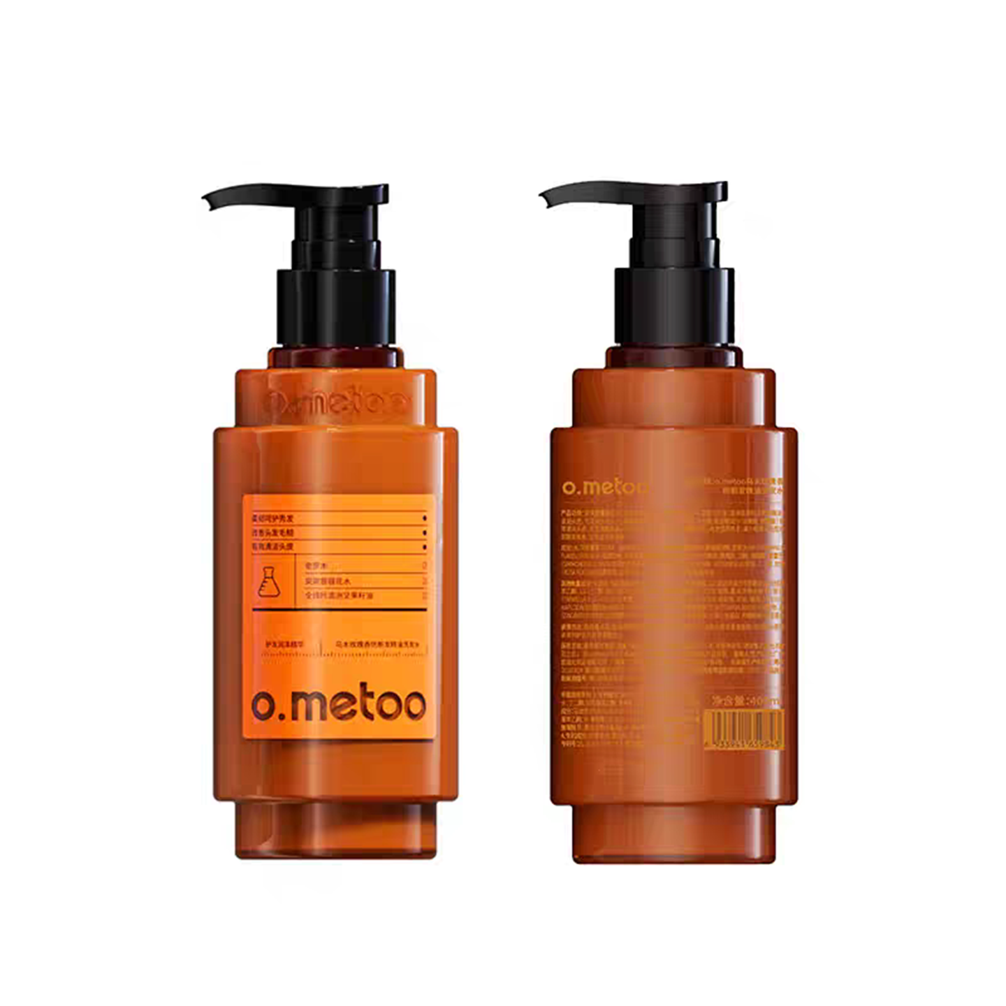 o.metoo乌木玫瑰香防断发洗发水