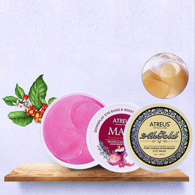 泰国山竹黄金细纹抗氧化眼贴膜