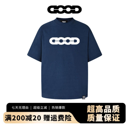 GOODBRAND正品纯棉短袖t恤男夏