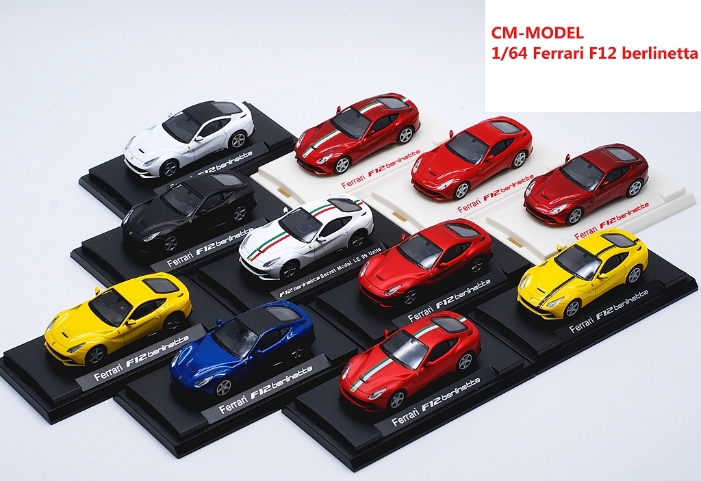 1:64 CM ·¨ÀÀûF12berlinetta³ÉÆ·ºÏ½ð¾²Ì¬Æû³µÄ£ÐÍÊղذڼþ