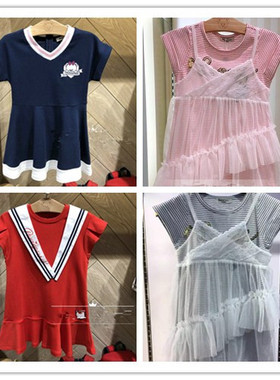 现货夏季女童两件套PCOM82542M学院风PCOM82552E海军风PCOM82553E