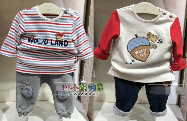 现货春秋季款婴童男童长袖圆领T恤PBLAA1112M,童装/婴儿装/亲子装,T恤,淘宝优惠券,粉丝福利购,淘宝优惠卷