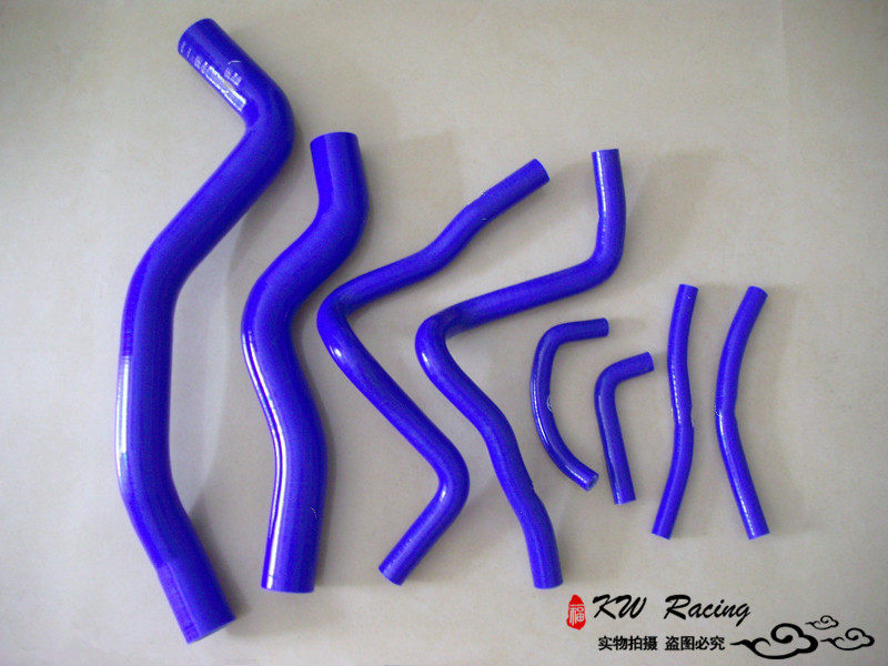 三菱 LANCER EVO 4/5/6代 硅胶水管 汽车改装 强化硅胶水管 8件式