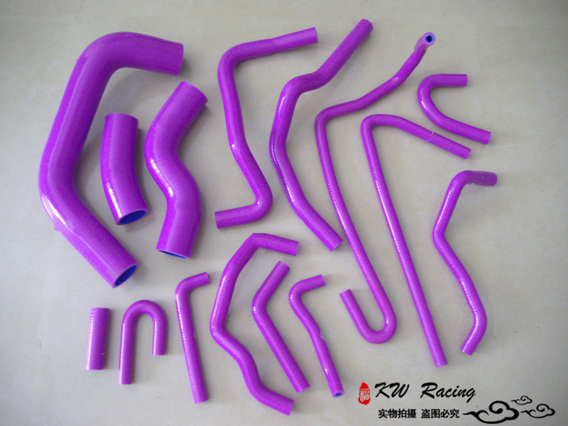 丰田 FT86/GT86/BRZ 改装硅胶水管 全车硅胶水管18件 水箱水管