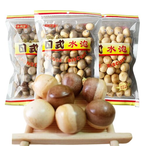 水泡饼干永兴隆日式怀旧零食