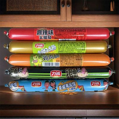 力诚火腿肠麻辣肠40g即食