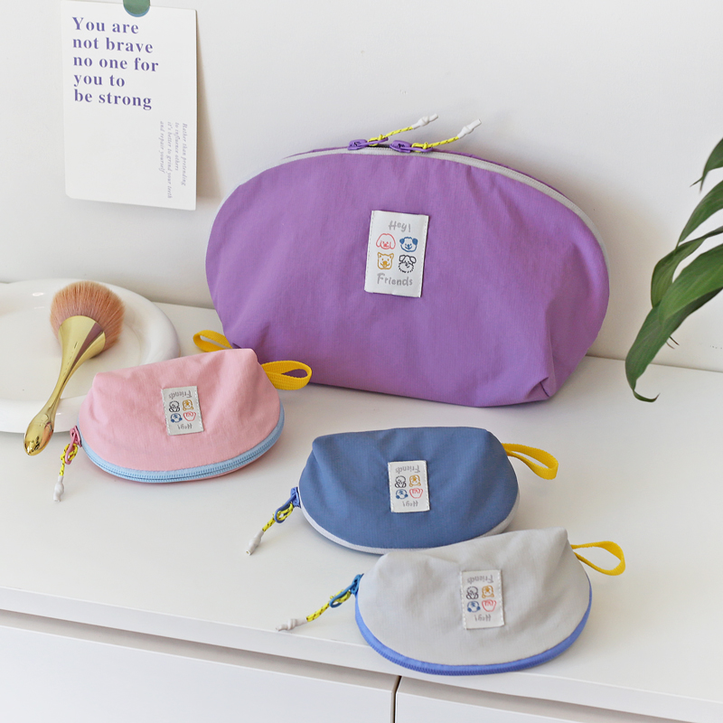 韩国小众可爱迷你手掌包口红包耳机零钱卡包化妆品小包收纳零钱包