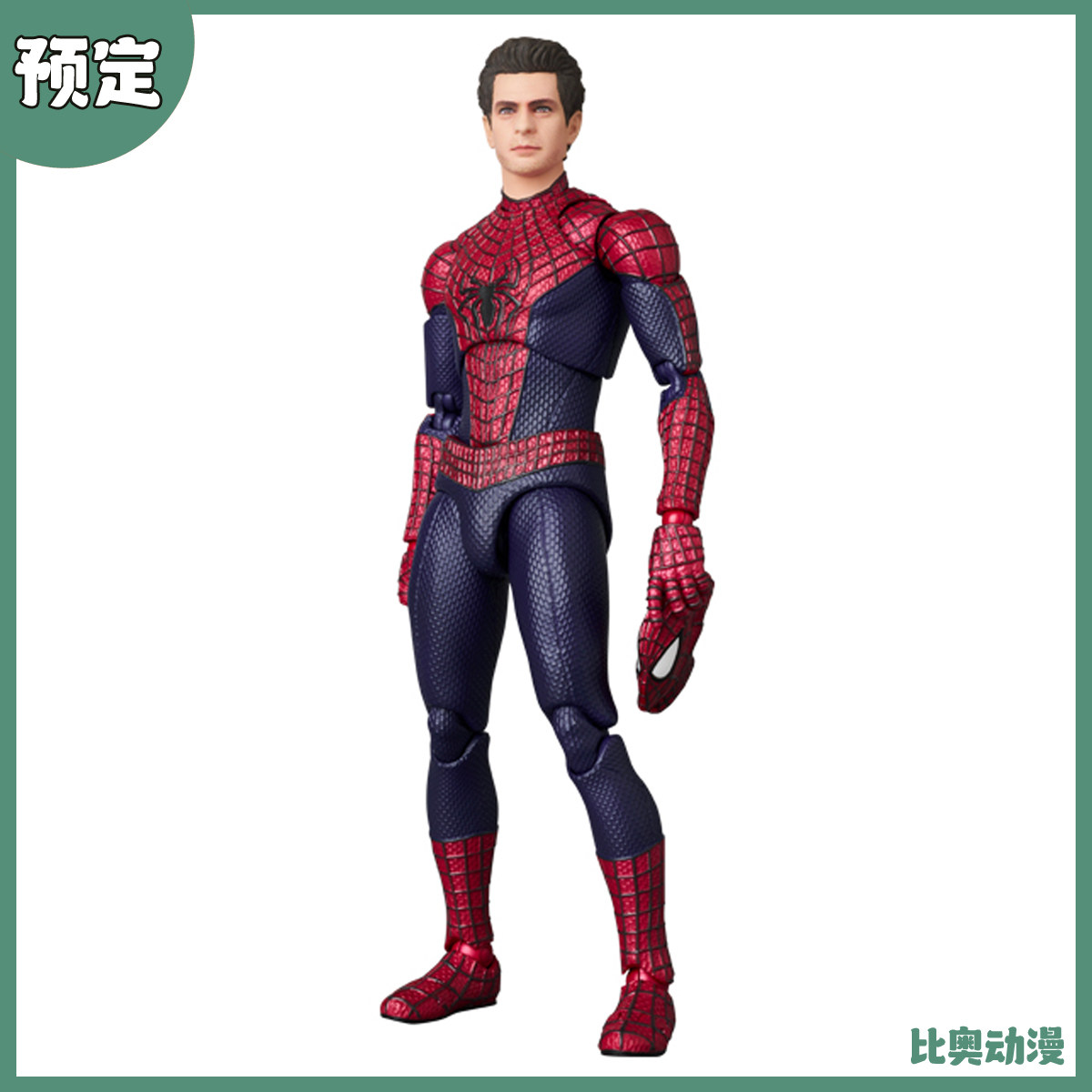 预定金 Medicom MAFEX 超凡蜘蛛侠2 蜘蛛侠 加菲 可动手办 0614
