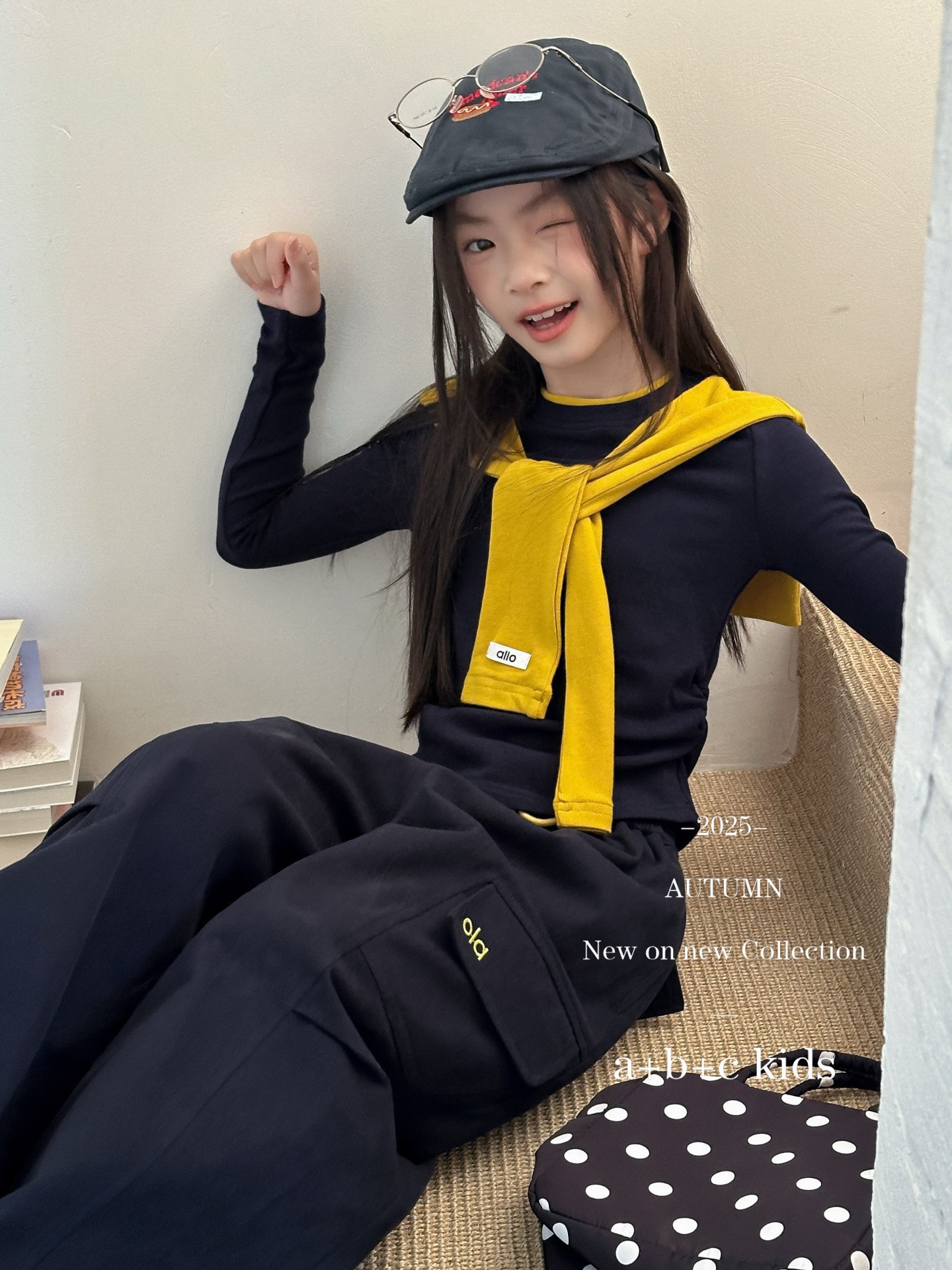 女童秋季套装韩版洋气百搭休闲套装长袖T袖打底衫工装裤两件套潮