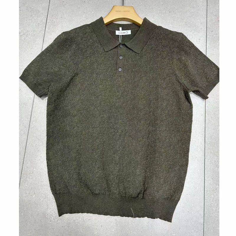 夏季新品男士慵懒风高端短袖POLO衫2026年vibe风痞帅原宿风高街潮